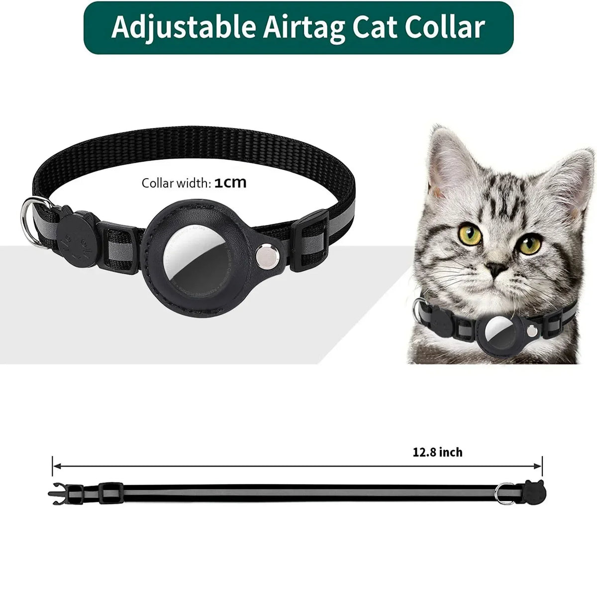 Adjustable Reflective Cat Collar with - ProPawPet.com