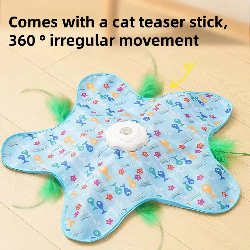 Cat Hunting Carpet, Teasing Stick, Five - ProPawPet.com