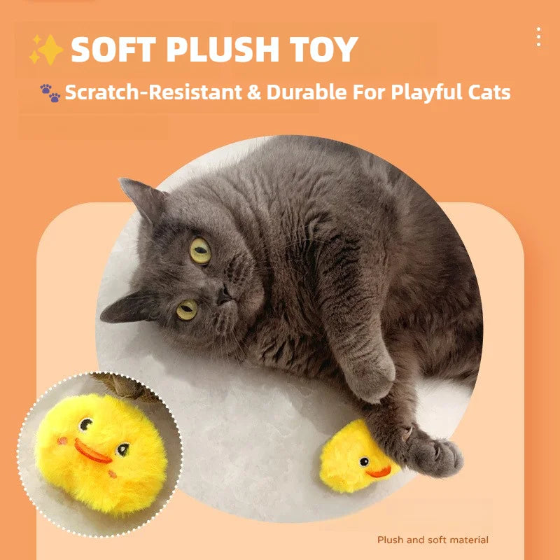 Touch Cat Teaser Toy with Animal Sounds - - ProPawPet.com