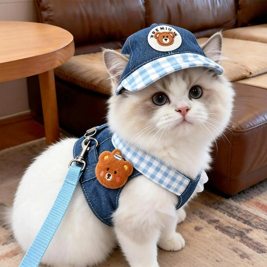 Cute Pet Collars Dog Cat Hat Spring/Summer - ProPawPet.com