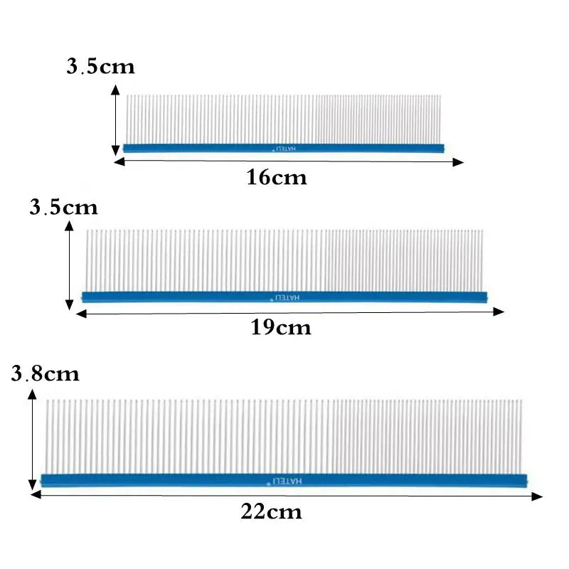 16/19/22cm Puppy Grooming Comb Groomer For - ProPawPet.com