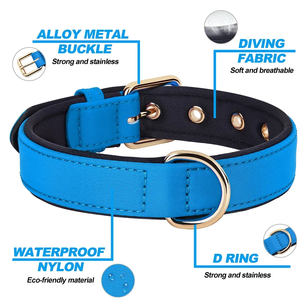 8 Colors Dog Collar Waterproof Nylon Dog - ProPawPet.com
