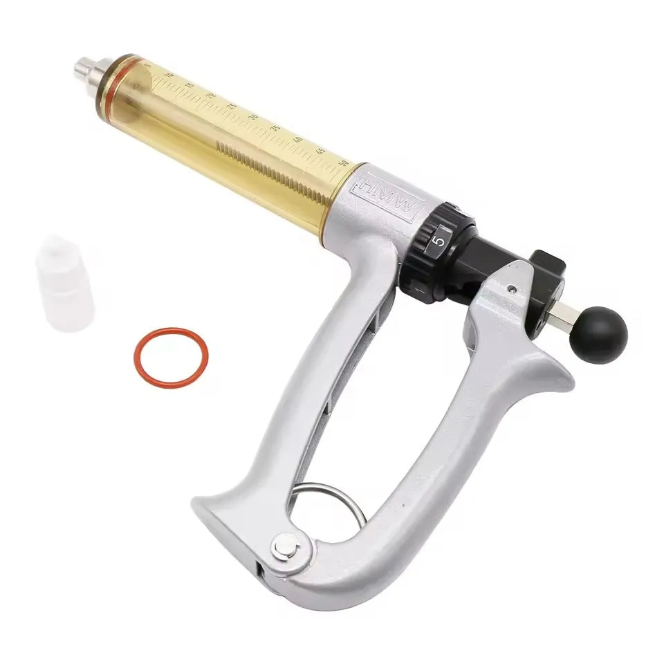 Adjustable 25 50ml Semiautomatic Continuous Syringe – 2 Sizes