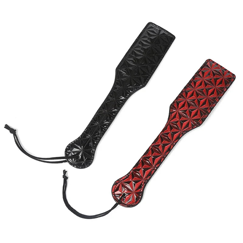 Diamond Pattern Flog Spank Paddle Horse Whip - ProPawPet.com