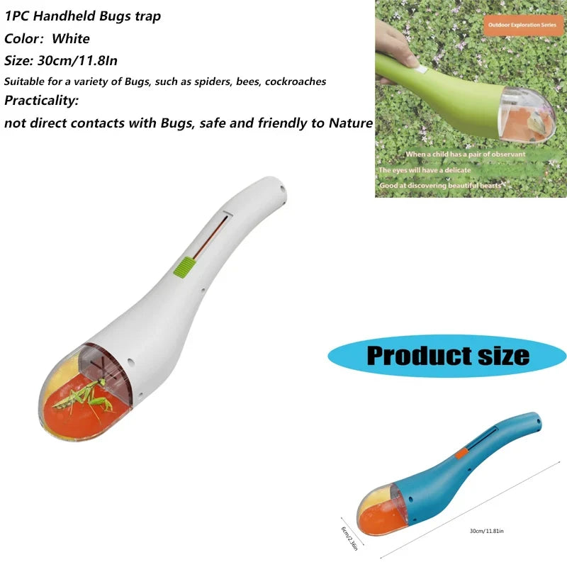 Clear Reptiles Feeding Tongs Ergonomic Handle Plastic Food Feeder