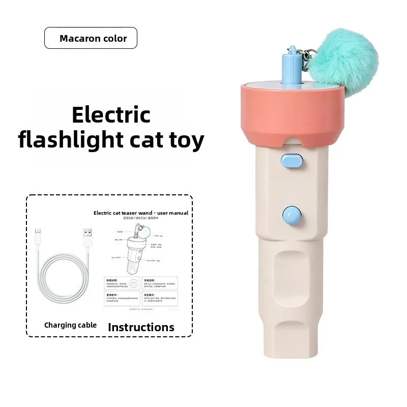 Electric Cat Fishing Toy Automatic Teaser – Cat Toys & Play
