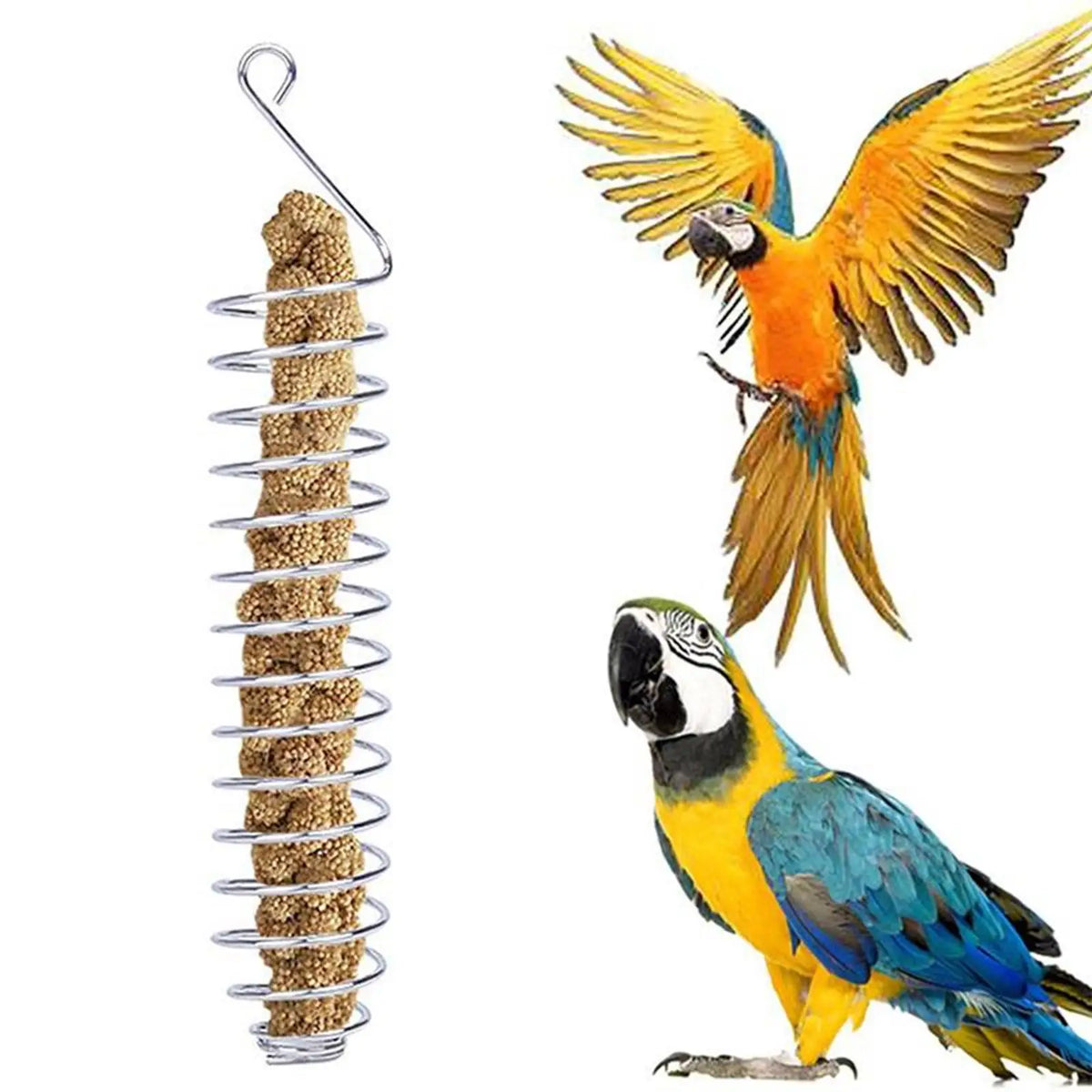 Spiral Parrots Foraging Toys Bird Fruit - ProPawPet.com