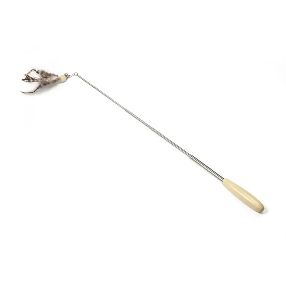 Retractable Cat Wand Pole Stainless Steel - ProPawPet.com