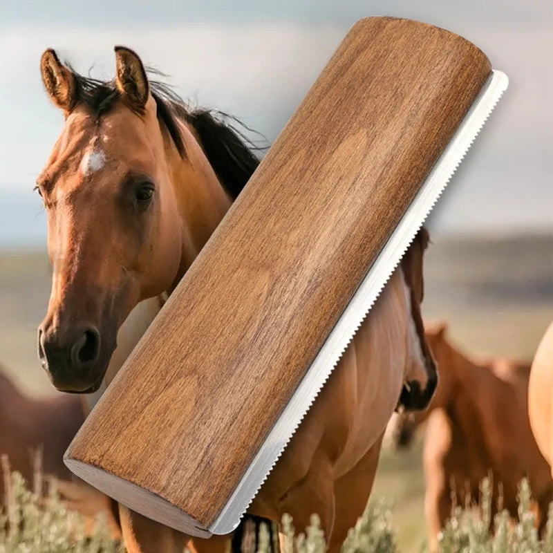 Solid Wood Horse Sweat Shaving Horse - ProPawPet.com