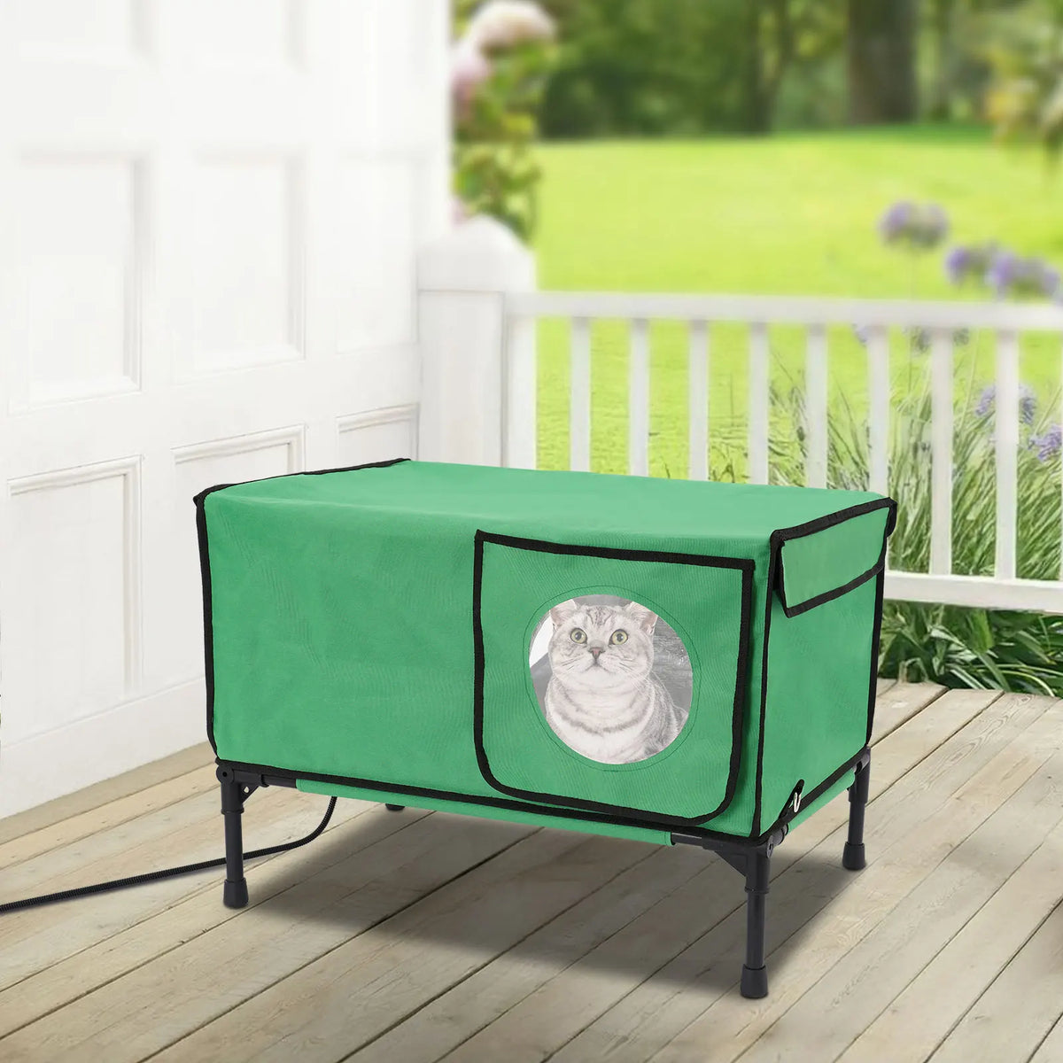 Cat House 75W Adjustable Heated 30-48°C Warm - ProPawPet.com