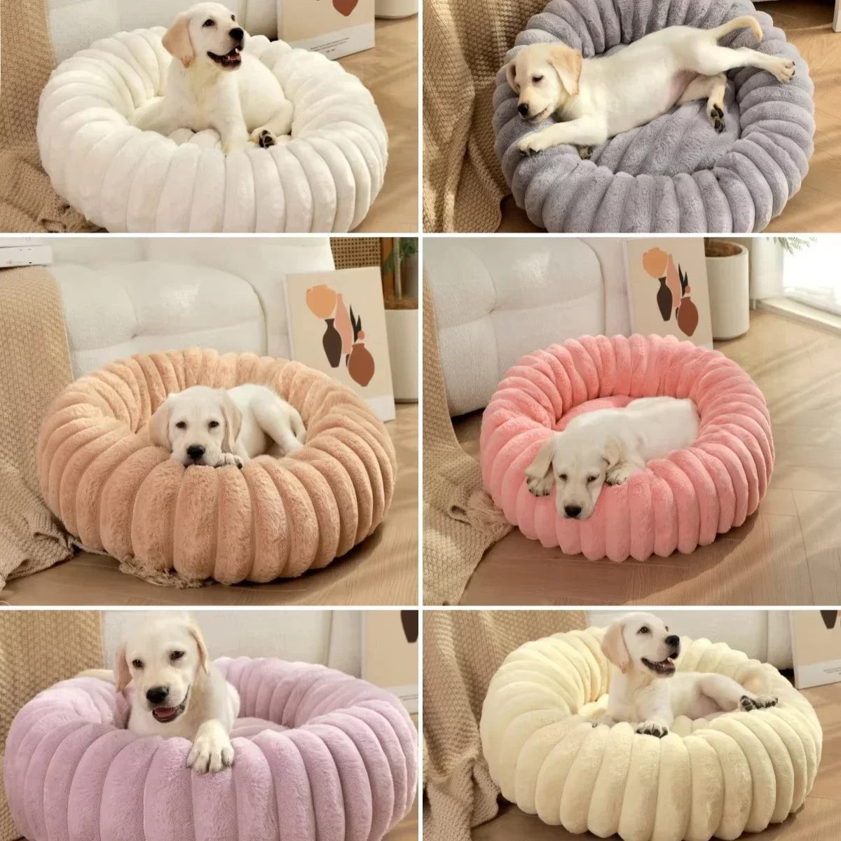 40-70cm Round Pet Bed for Dog Bed Super Soft - ProPawPet.com