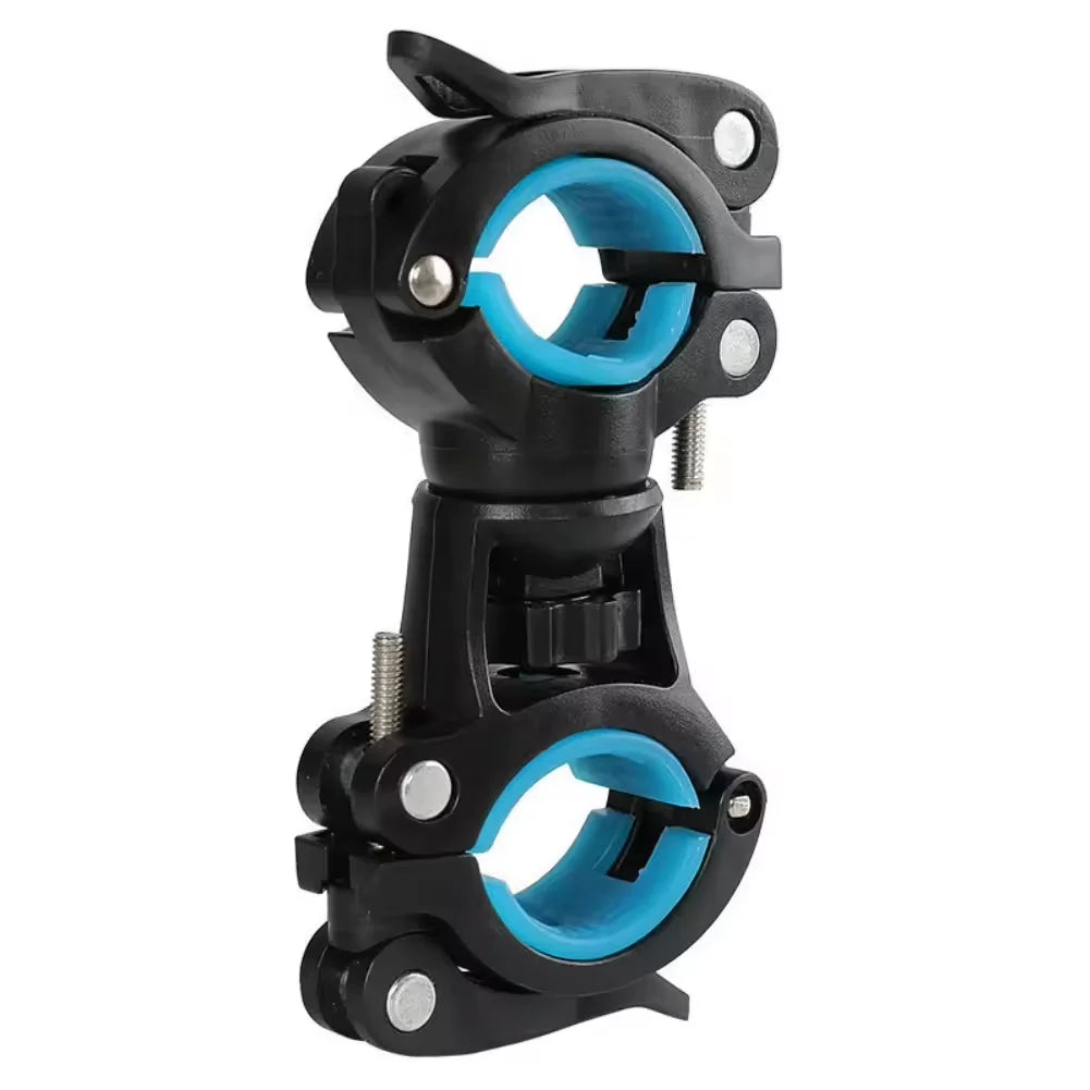 Bicycle Flashlight Holder Lamp Clip Universal Mountain Bike – 4 Colors