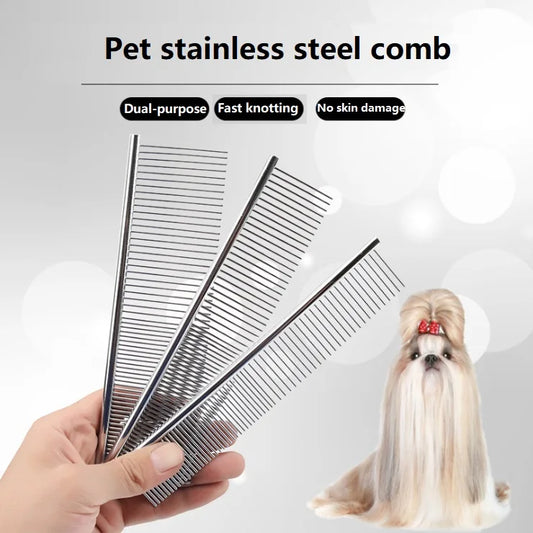 19/16cm Stainless Steel Dematting Comb for - ProPawPet.com