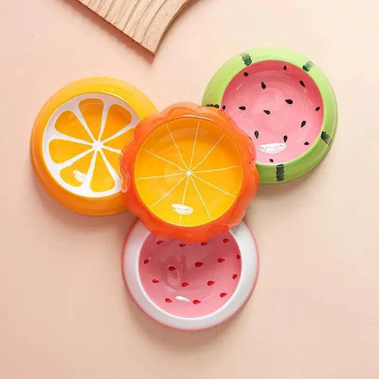 4 Cute Designs Pet Ceramics Bowl Watermelon - ProPawPet.com