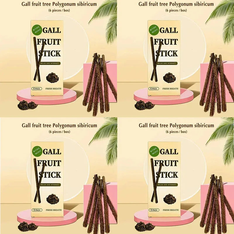 6- Natural Matatabi Cat Stick Mint Caught Bite Excited Rods – 11 Colors