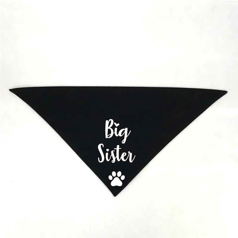 Big Brother Big Sister Dog Bandana Scarf For - ProPawPet.com