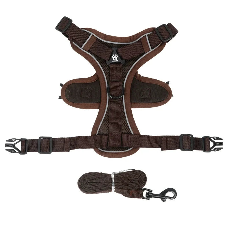 No Pull Dog Harness and Leash Set Adjustable - ProPawPet.com