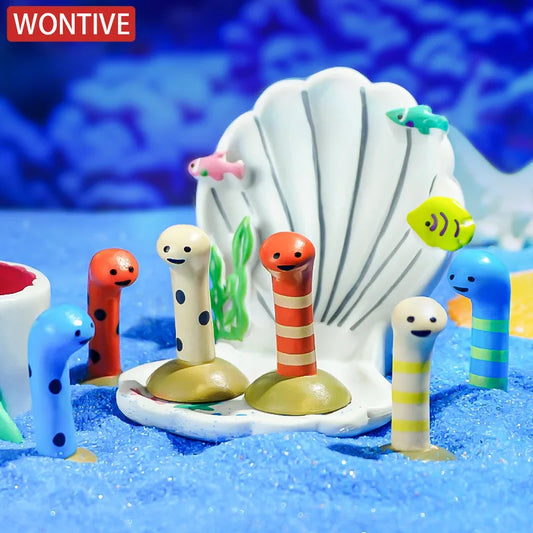 1-8Pcs/set Aquarium Decor Accessories Cute - ProPawPet.com