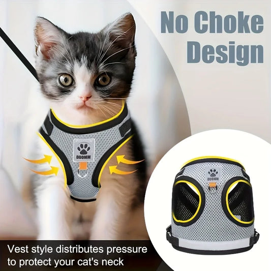 Cat and Dog Leash Set, Vest-Style Pet - ProPawPet.com