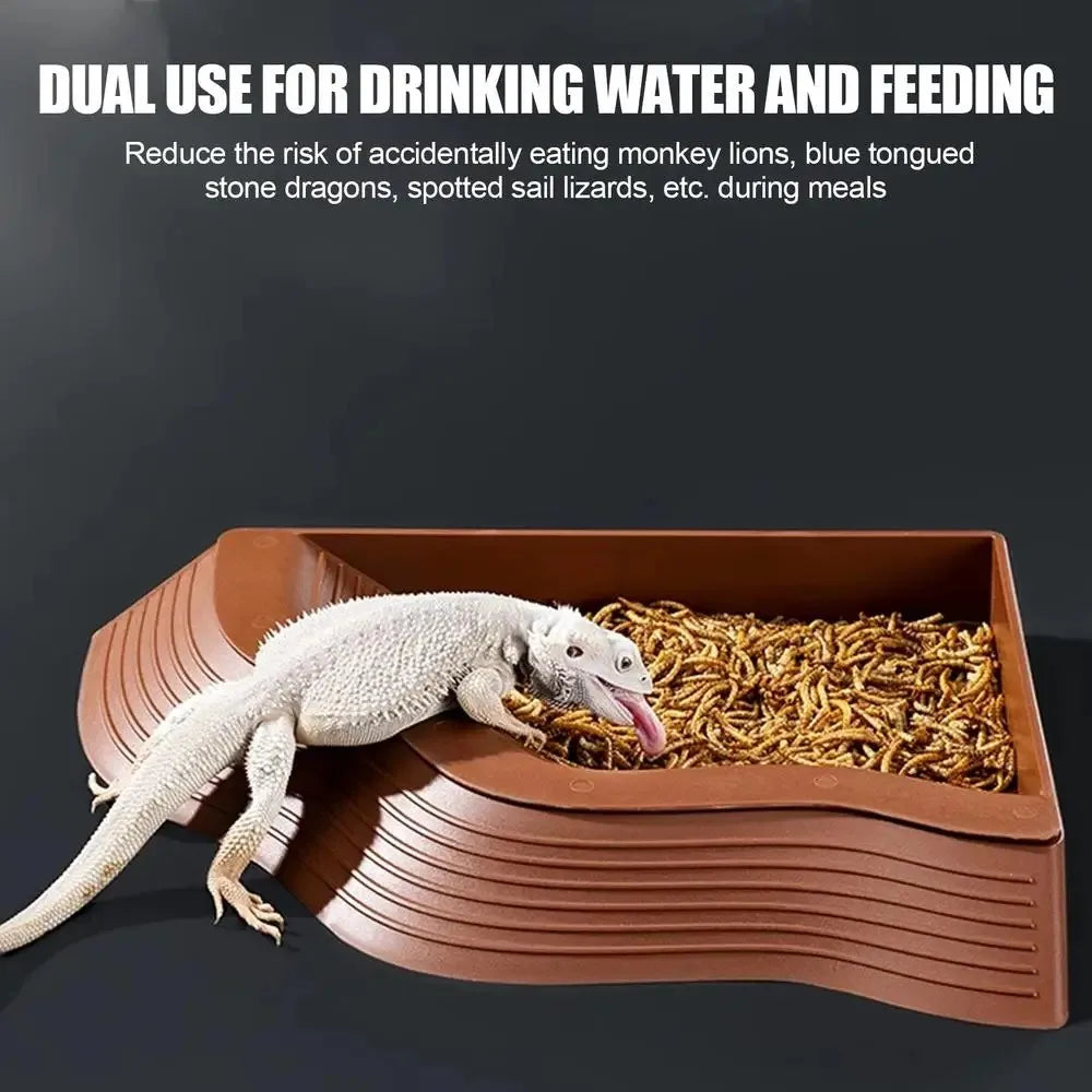 Yellow Edge Turtle Bath Basin Half Water - ProPawPet.com