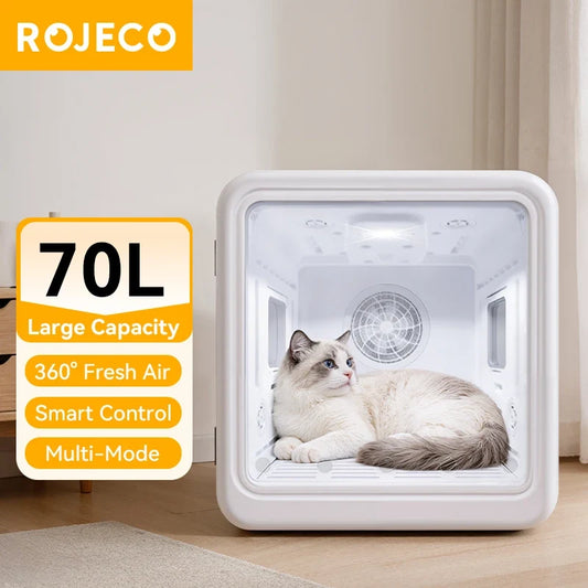 ROJECO Automatic Pet Drying Box 70L Smart - ProPawPet.com