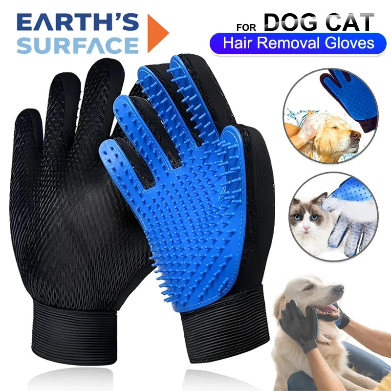 Dog Cat Hair Removal Gloves Pet Beauty - ProPawPet.com
