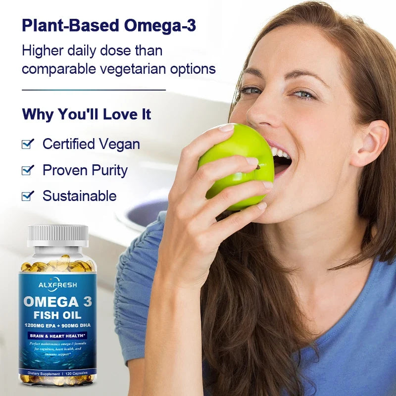 Alxfresh Wild Caught Omega 3 Fish Oil - ProPawPet.com