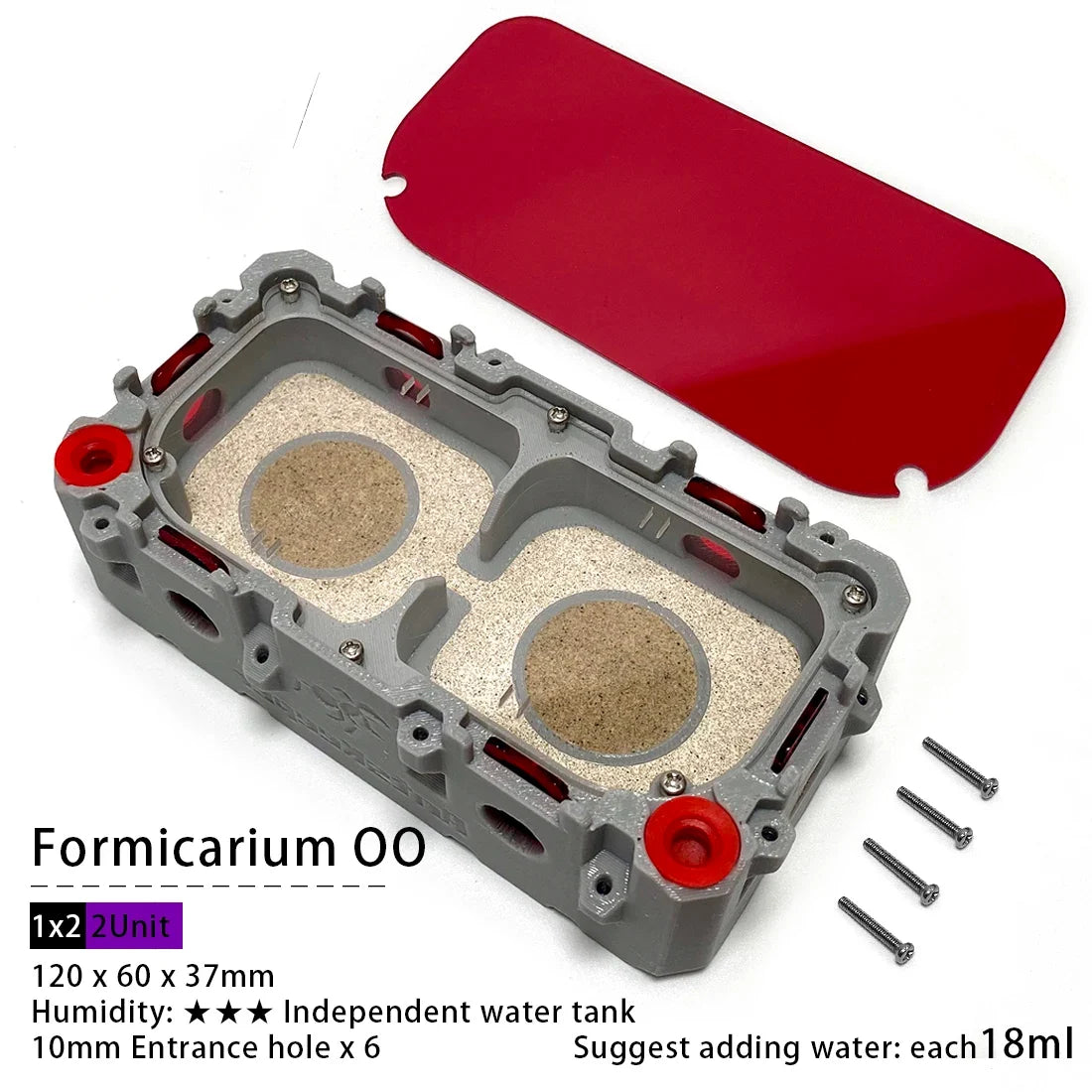 Ants Keeper Modular Expandable Formicarium Farm – 24 Colors