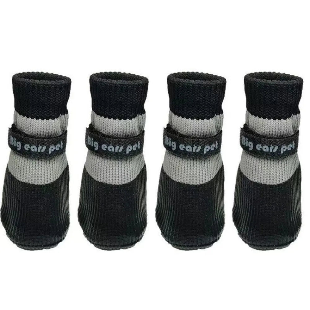 4PCS Cute Waterproof Winter Dog Shoes Warm - ProPawPet.com