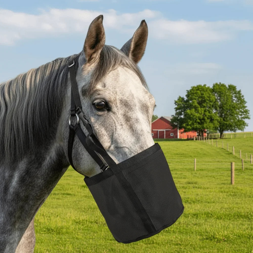 Portable Leak-Proof Horse Feeding Bag - ProPawPet.com