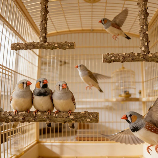 Durable Wooden Parrot Perch - Interactive - ProPawPet.com
