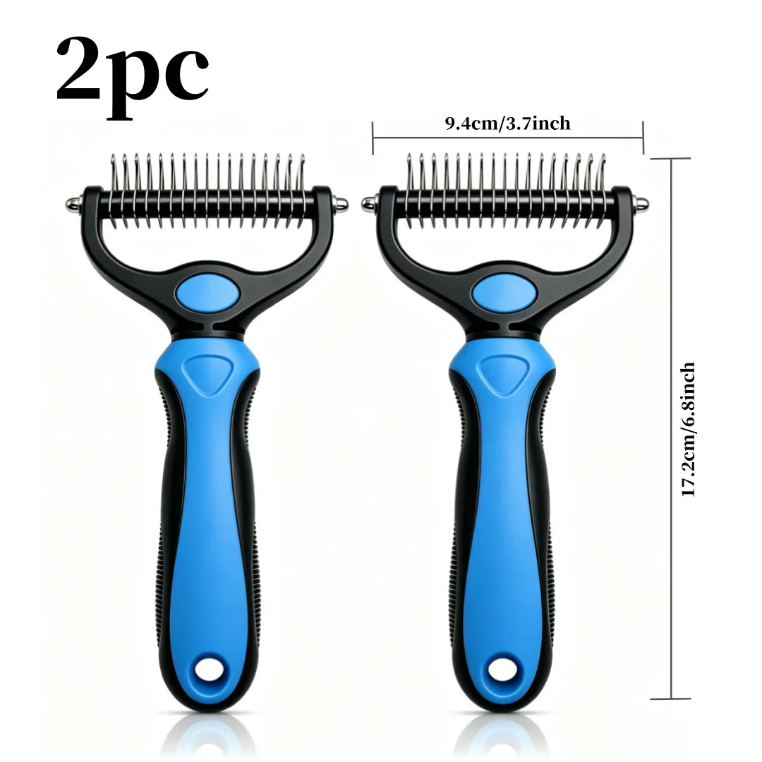 Pet Hair Removal Comb – Dog Grooming Brushes & Combs