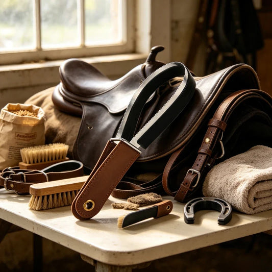 Horse Grooming Brush Set Sweat Scraper Curry - ProPawPet.com