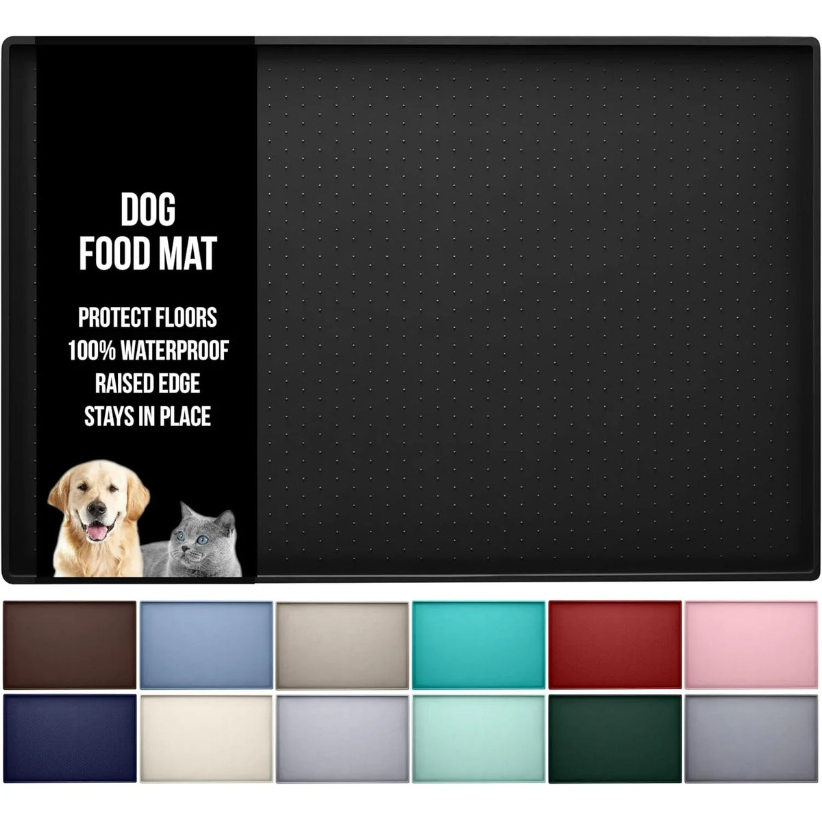 Silicone Cat Dog Food Mat, Anti-Slip Dog - ProPawPet.com
