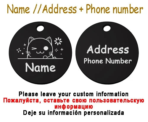 Personalized Pet Cat Dog Name Collar - ProPawPet.com