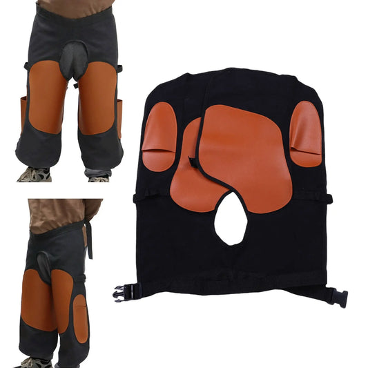 Farrier Apron Black Canvas Synthetic Leather - ProPawPet.com