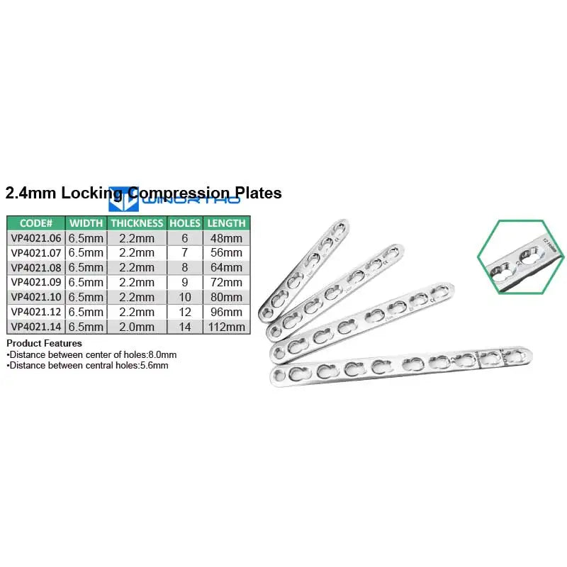 2.0&2.4&2.7mm LCP locking compression plates - ProPawPet.com