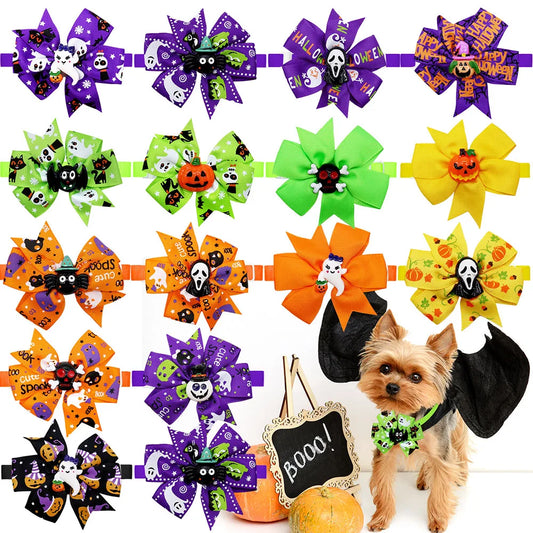 5/10PCS Halloween Pet Bowties For Dogs - ProPawPet.com