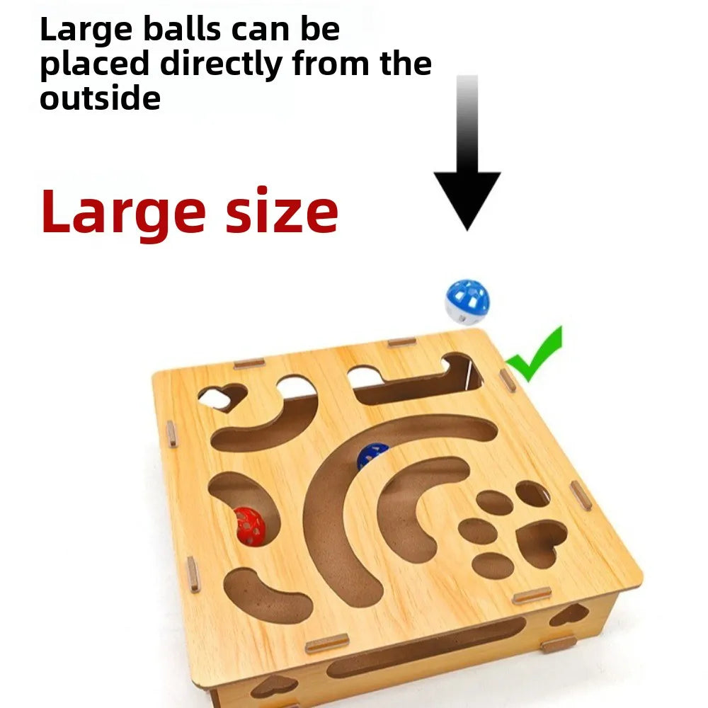 Durable With Bell Ball Cat Scratching Posts - ProPawPet.com