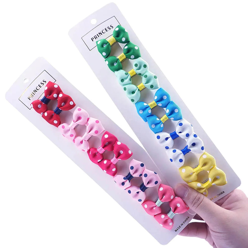 10pcs Easy-on Dog Hair Clips Diverse Styles - ProPawPet.com