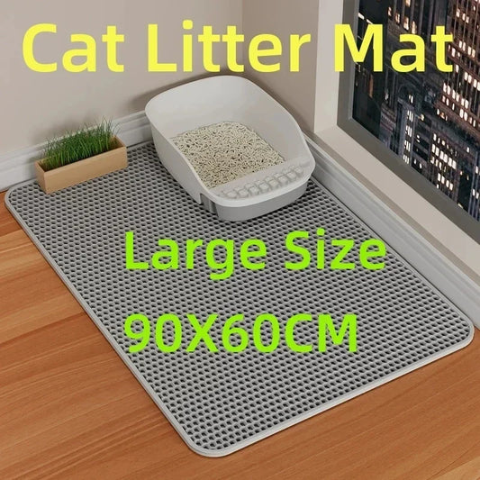 Large Cat Litter Mat Waterproof Double Layer - ProPawPet.com