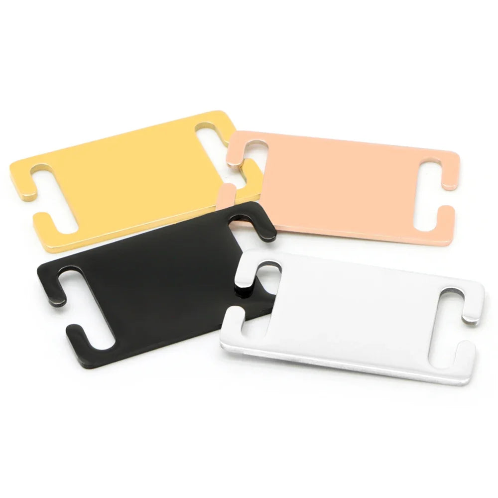 20Pcs Personalized Pet Dog ID Tag Square - ProPawPet.com