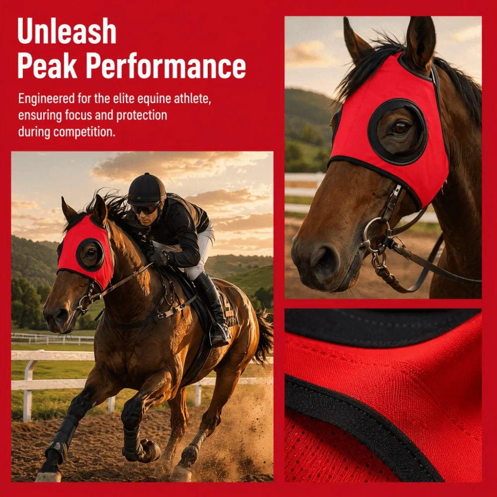 High Elasticity Horse Eye Cover Breathable - ProPawPet.com