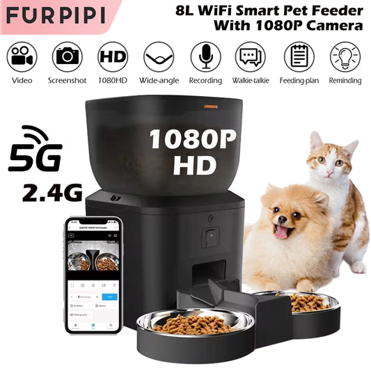 Automatic Cat Feeder With 1080p Camera Video - ProPawPet.com