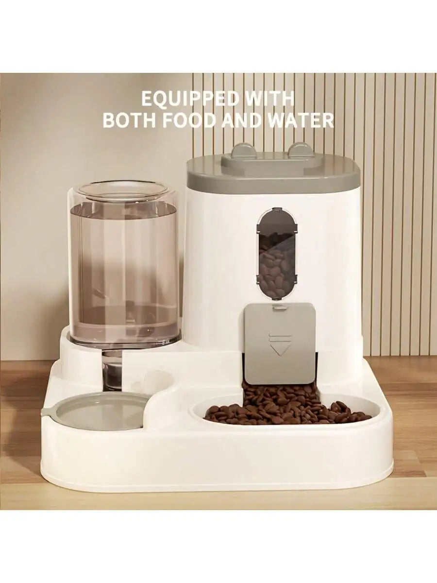 2 in 1 Automatic Cat Feeder Water Dispenser – Cat Supplies