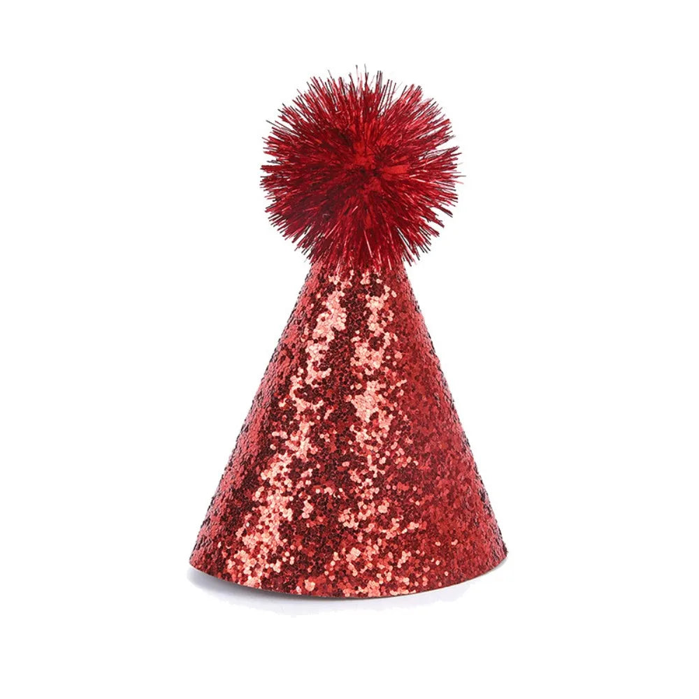 Creative Glitter Dog Birthday Hat Colorful - ProPawPet.com