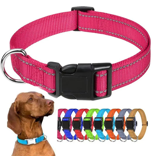 11 Colors Pet Dog Collar Nylon Neck Collar - ProPawPet.com