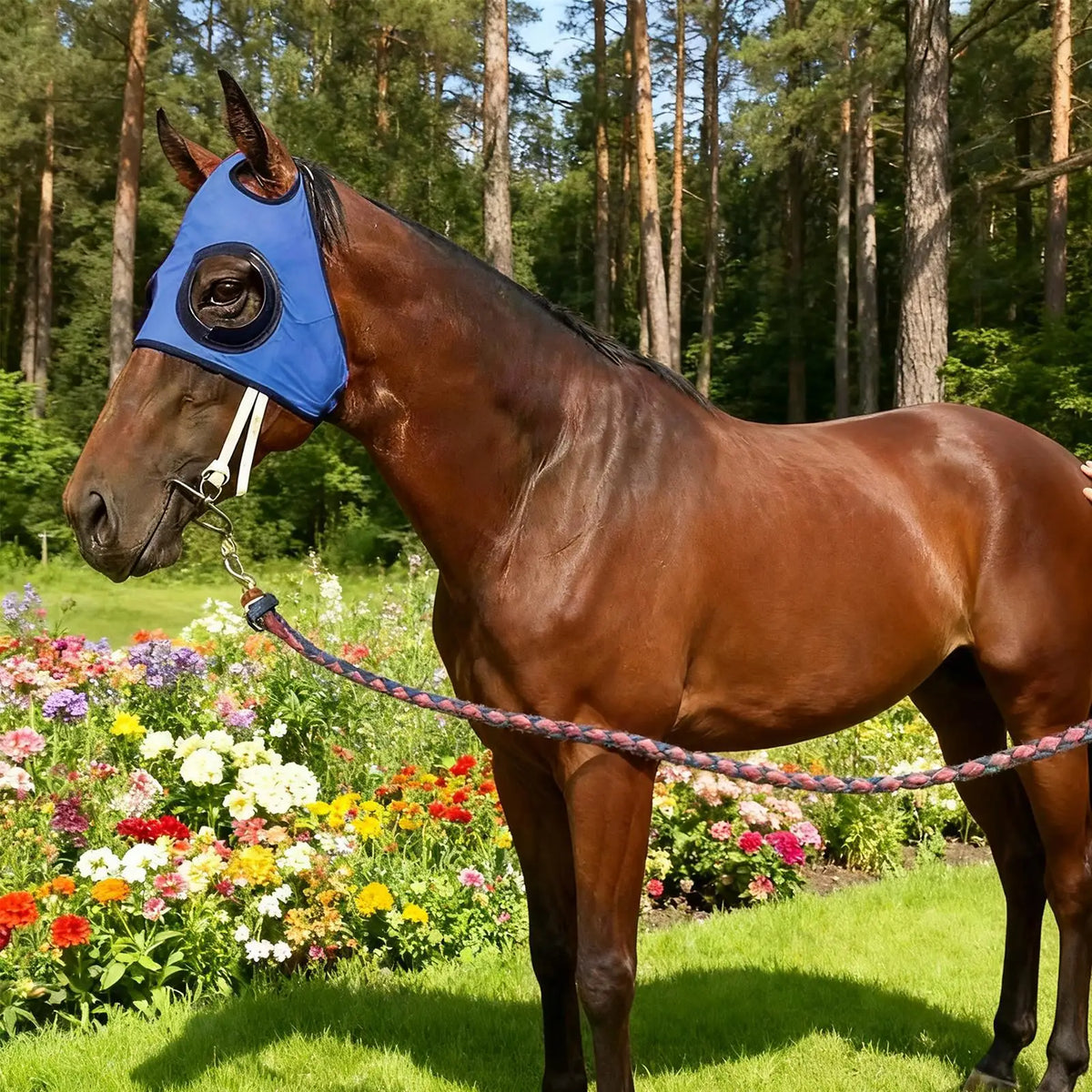 Horse Blinkers with Breathable Mesh Anti - ProPawPet.com