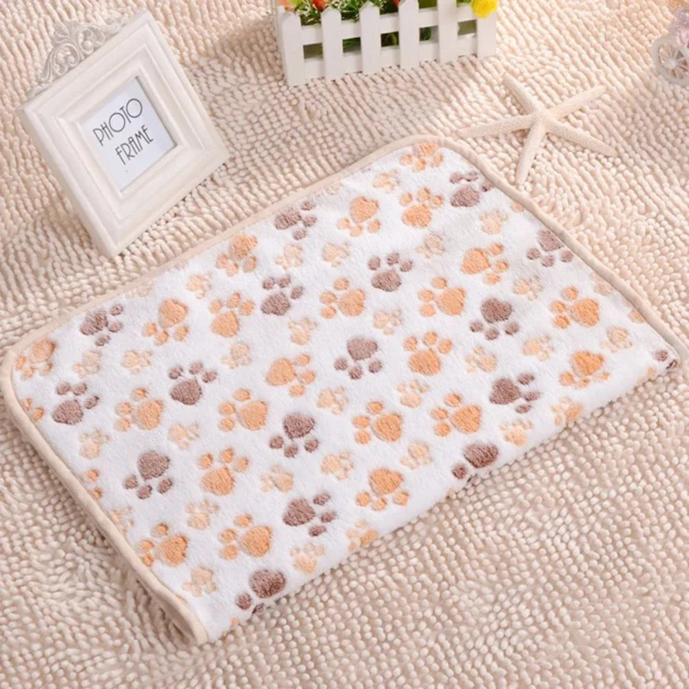 Pet Bed Mat Cute Warm Cover Towel Cat and - ProPawPet.com