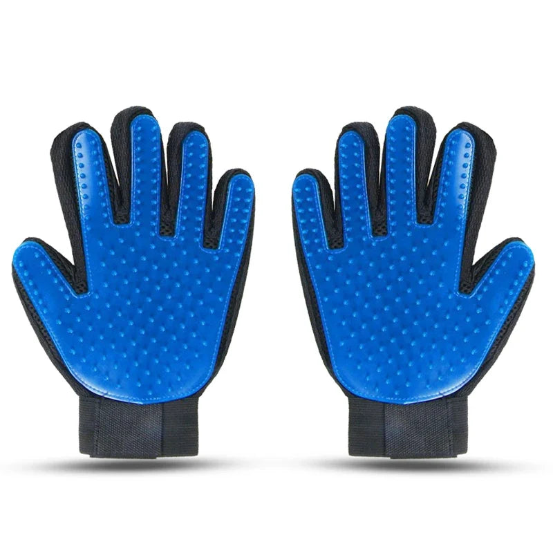 Durable Dog & Cat Hair Removal Gloves Pet Beauty Cleaning Brush
